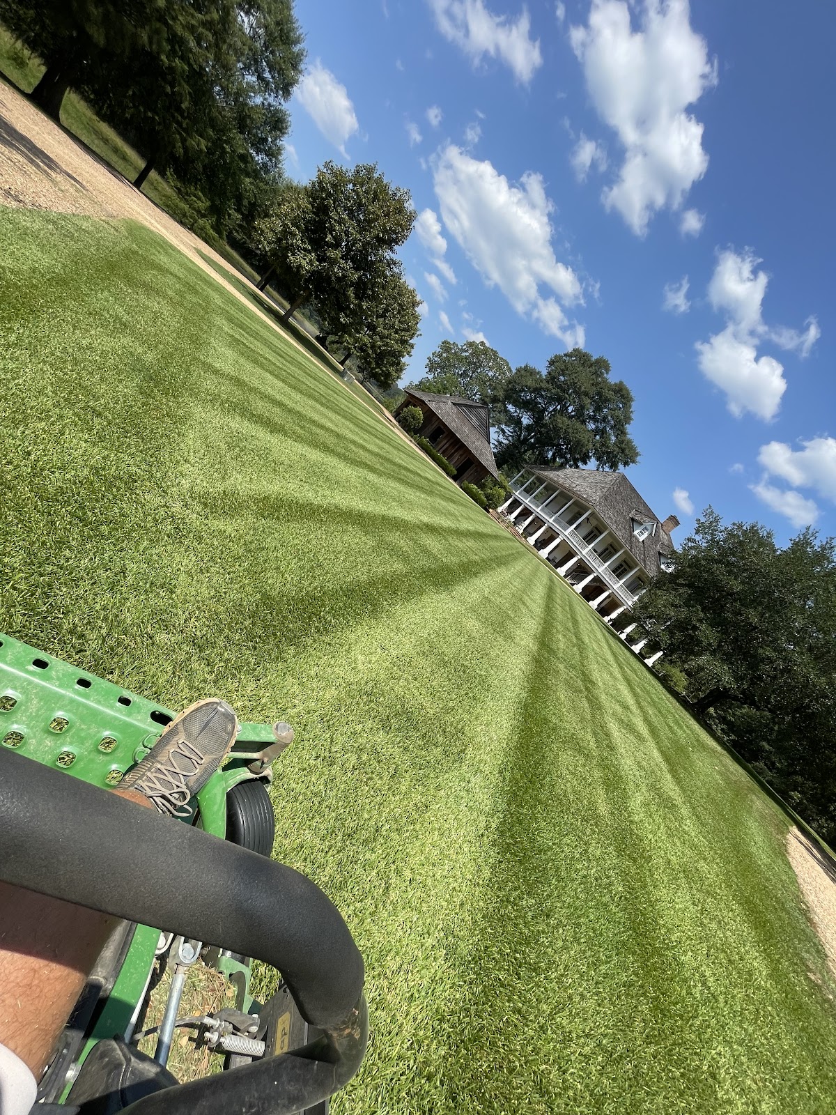 Landscaping and lawn care work by Greenscape Services