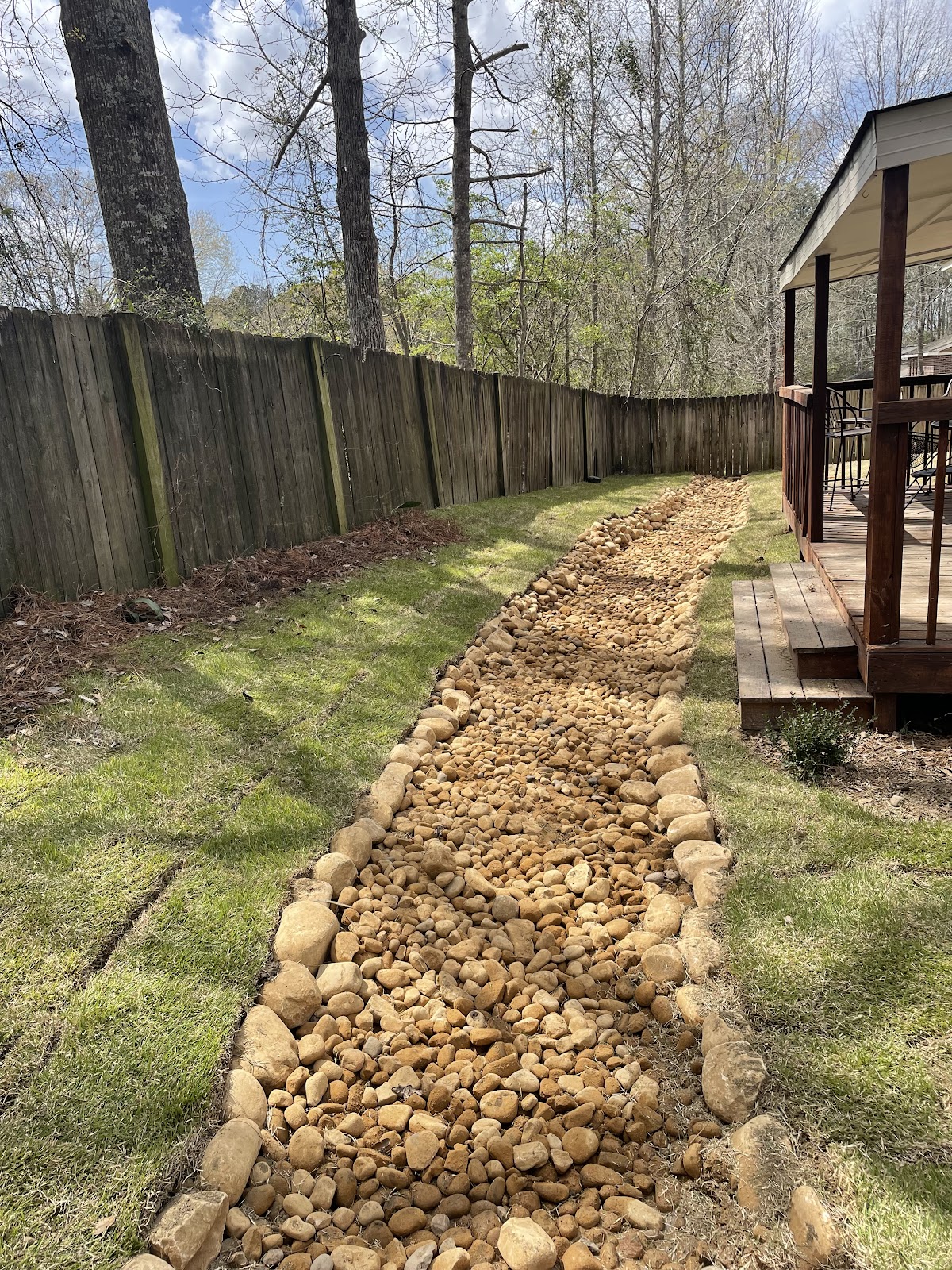 Landscaping and lawn care work by Greenscape Services