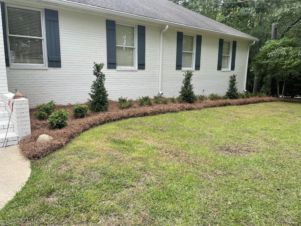 Landscaping and lawn care work by Greenscape Services