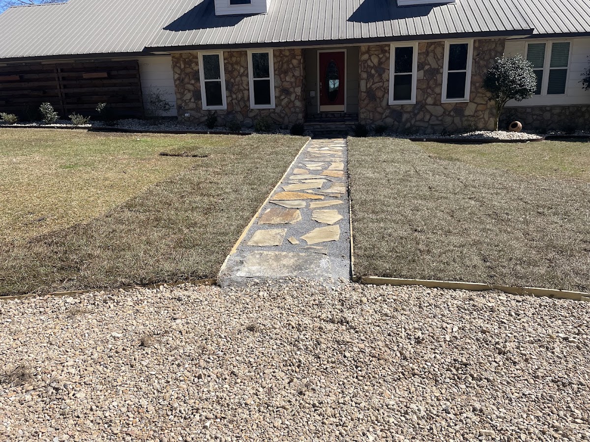Landscaping and lawn care work by Greenscape Services